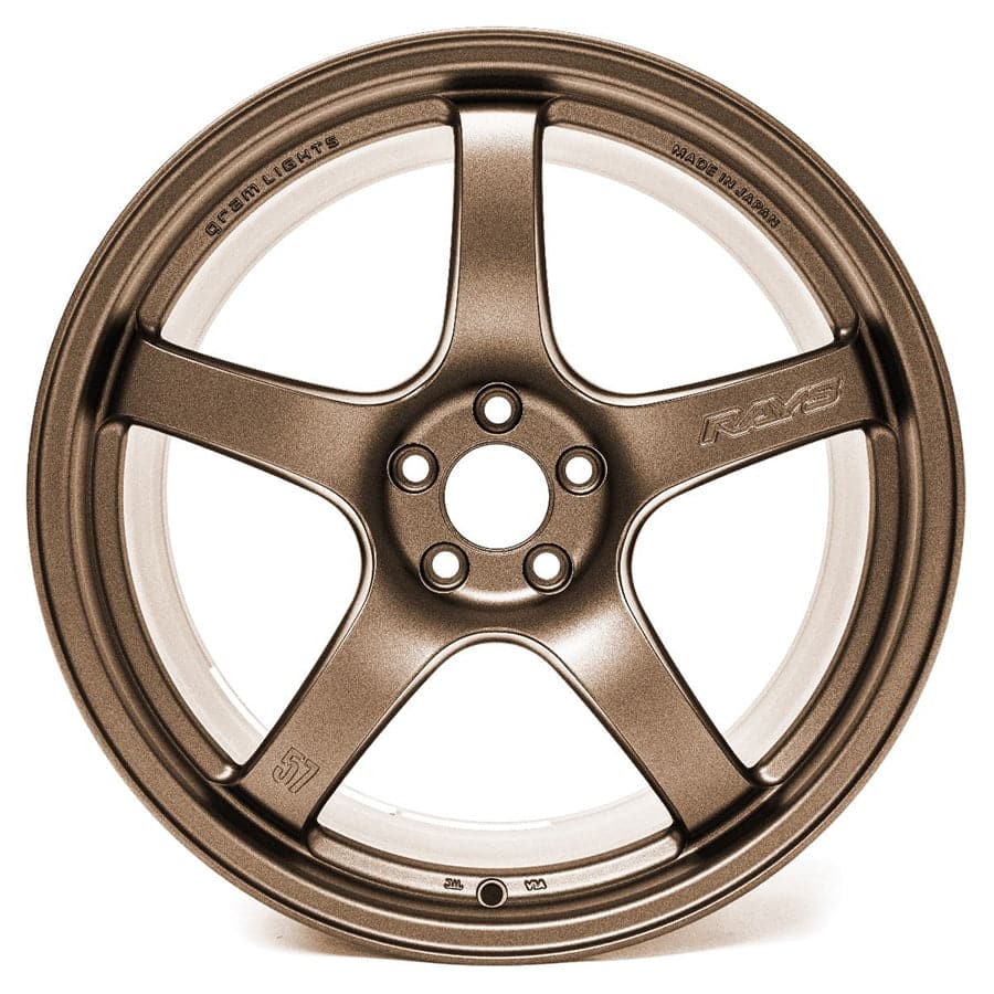 Gram Lights 57CR 18x10.5 +22 5-114.3 Bronze 2 Wheel