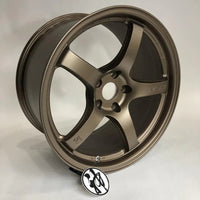 Gram Lights 57CR 18x10.5 +22 5-114.3 Bronze 2 Wheel