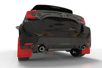 Rally Armor 20-23GR Yaris Hatchback Red Mud Flap w/ Black Logo (MF74-UR-RD/BLK)