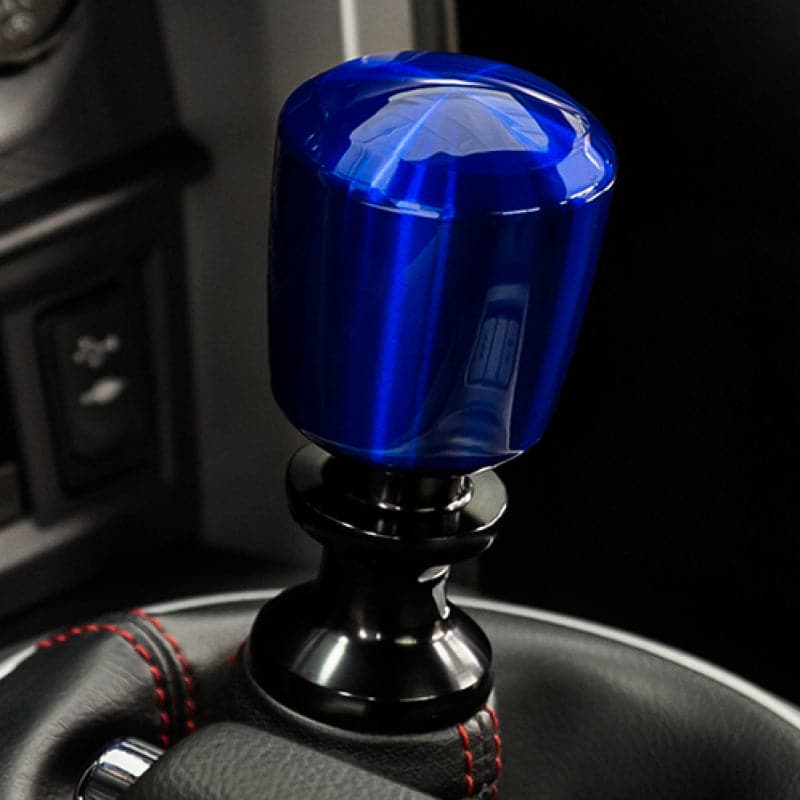 Raceseng Ashiko Shift Knob (No Engraving) M10x1.5mm Adapter - Blue Translucent