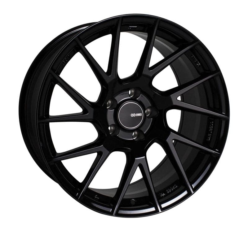 Enkei TM7 18x9.5 +45mm Offset 5x100 72.6mm Bore - Gloss Black