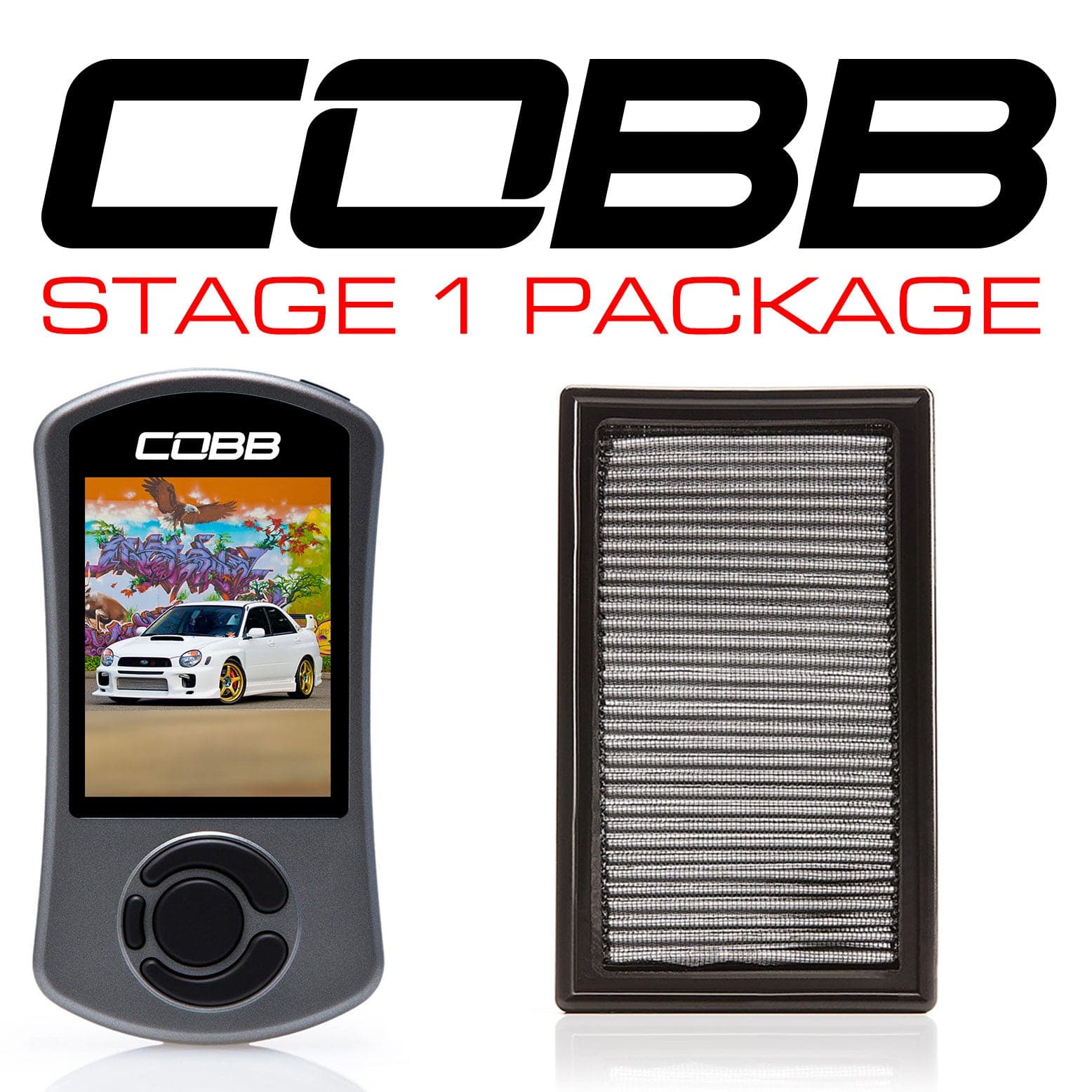 COBB Subaru 02-05 WRX Stage 1 Power Package w/V3 (cobb612X01)