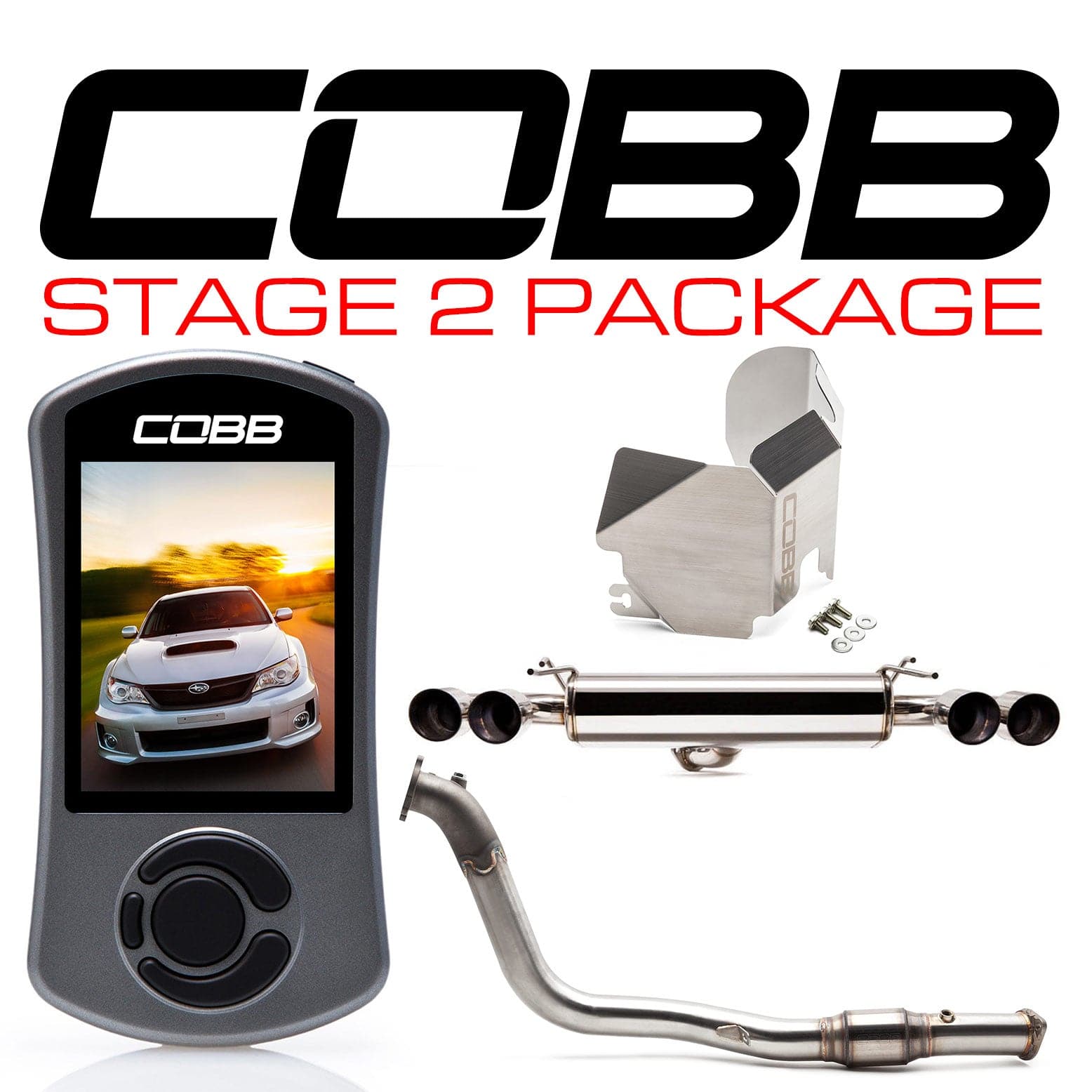 Cobb 11-14 Subaru WRX Hatch Stage 2 Power Package (cobb615X72)