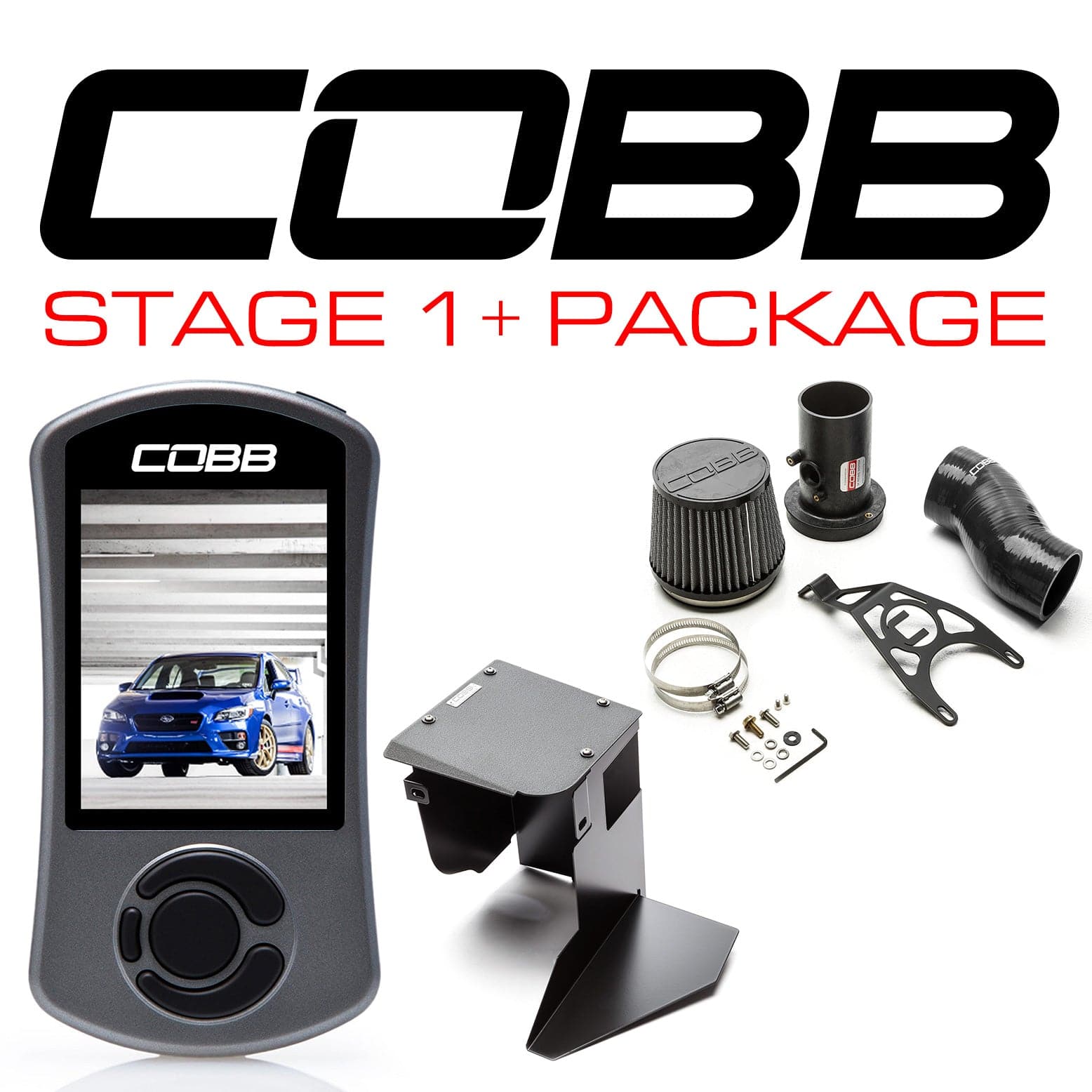 Subaru 15-18 Subaru WRX/STI Stage 1+ Power Package (cobb616X01P-BK)