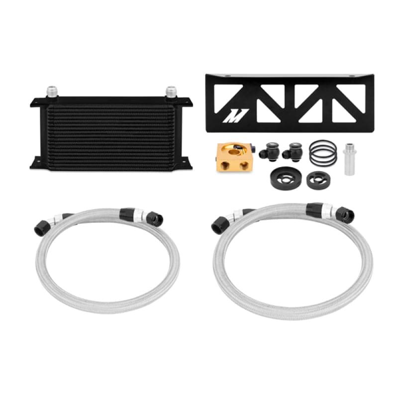 Mishimoto 13+ Subaru BRZ/Scion FR-S Thermostatic Oil Cooler Kit - Black (MMOC-BRZ-13TBK)