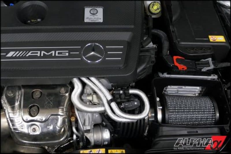 AMS Performance 14-18 Mercedes-Benz CLA 45 AMG 2.0T Alpha Intake System w/Carbon Fiber Duct & Lid (ALP.19.08.0004-1)