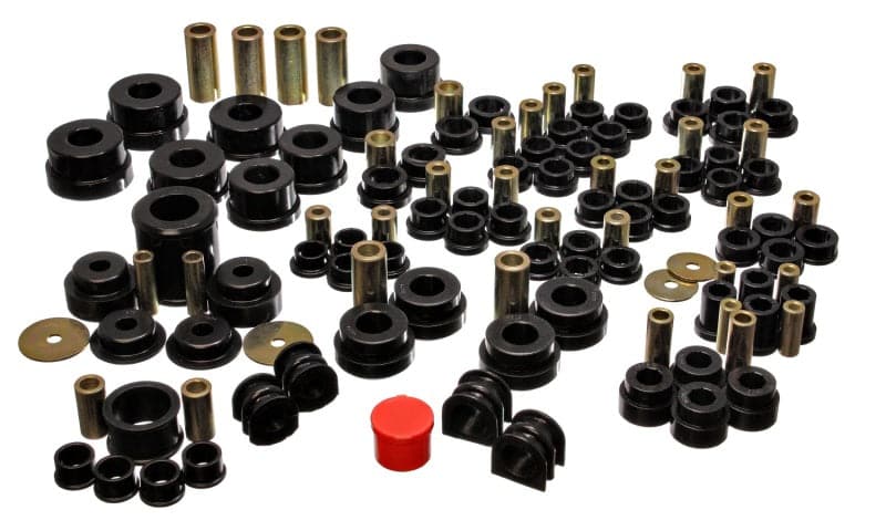 Energy Suspension 03-09 Nissan 350Z / 03-07 Infinity G35 Coupe Black Hyper-Flex Master Bushing Set (7.18108G)