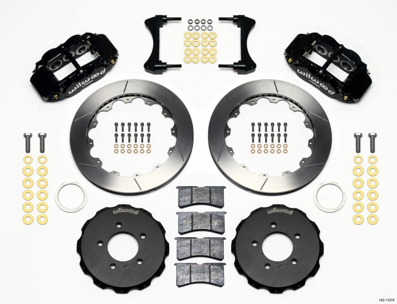 Wilwood Narrow Superlite 6R Front Hat Kit 12.88in 2006-Up Civic / CRZ (140-11978)