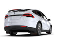 Rally Armor 2022+ Tesla Model X/X Plaid Black UR Mud Flap - Metallic Black Logo