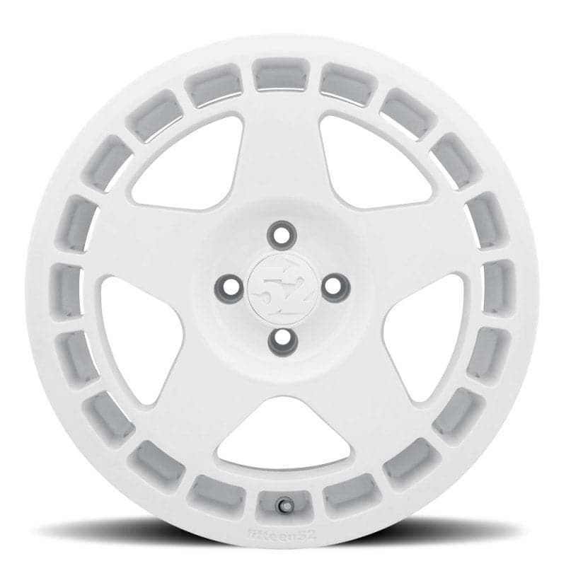 fifteen52 Turbomac 17x7.5 4x108 42mm ET 63.4mm Center Bore Rally White Wheel (TURRW-77548+42)