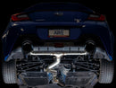 AWE Subaru BRZ / Toyota GR86 / Toyota 86 Track Edition Cat-Back Exhaust- Diamond Black Tips