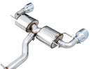 AWE Subaru BRZ/ Toyota GR86/ Toyota 86 Touring Edition Cat-Back Exhaust- Chrome Silver Tips