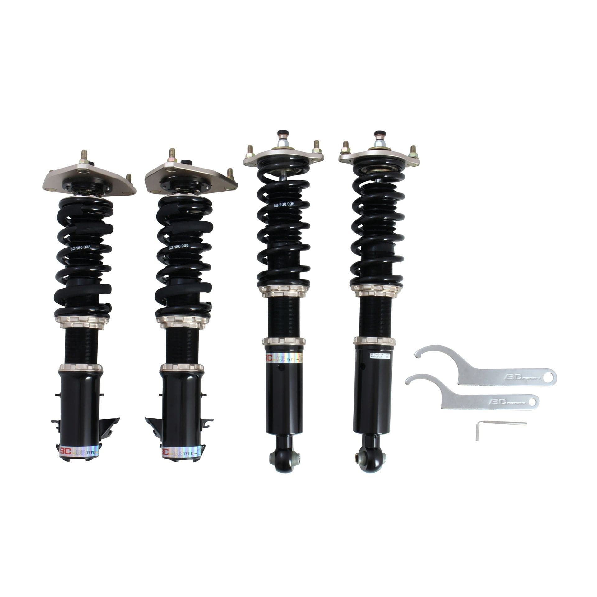 BC Racing BR Coilovers for 96-00 Mitsubishi Lancer/Virage (B-02-BR)