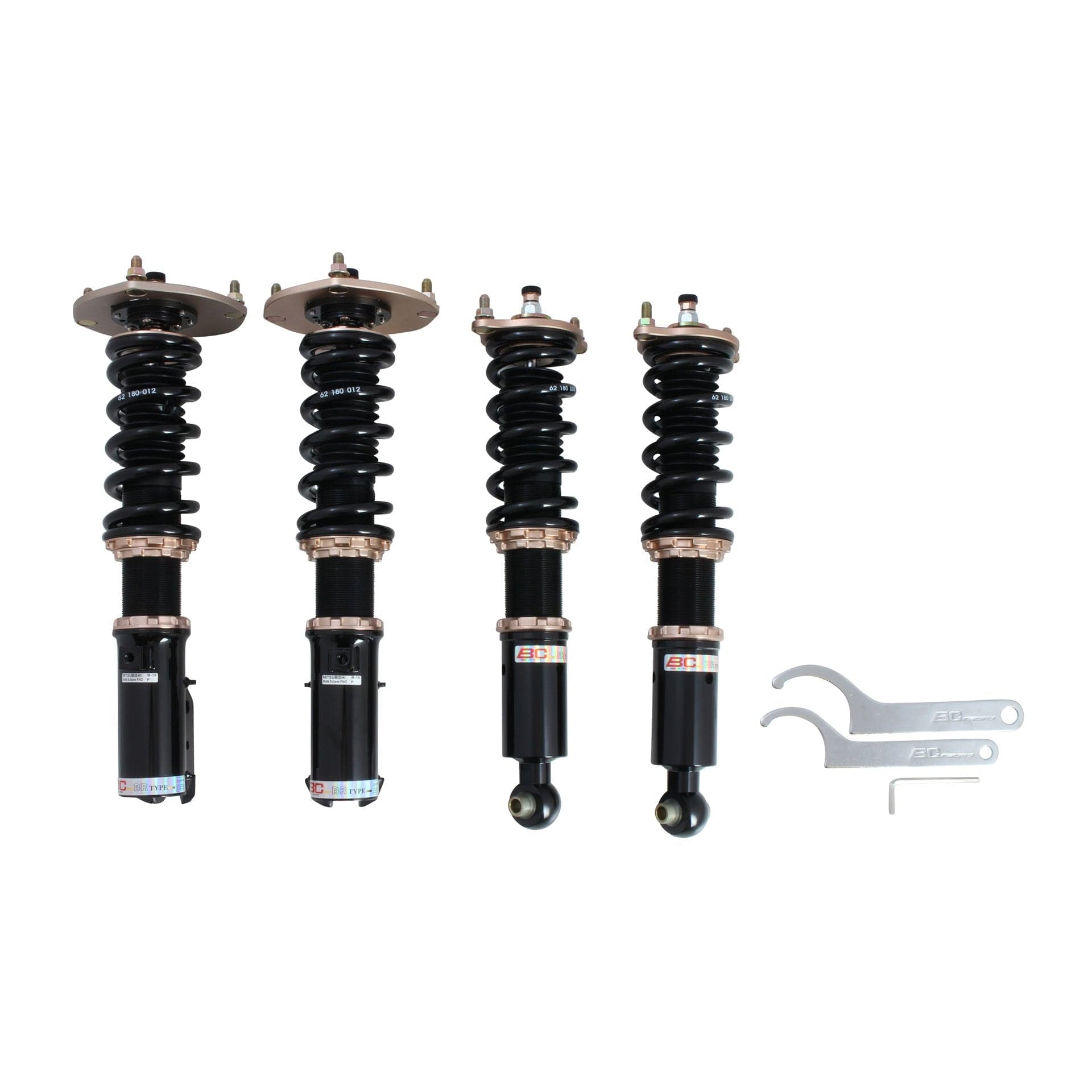 BC Racing BR Coilovers for 89-94 Mitsubishi Eclipse FWD (B-16-BR)