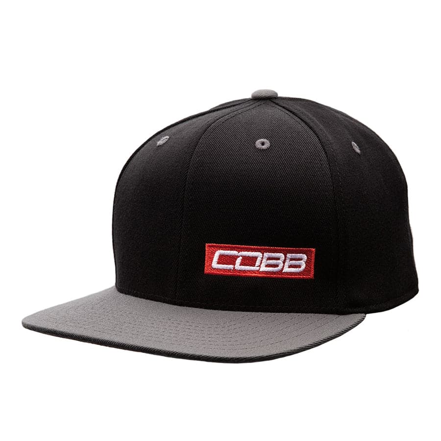 Cobb Black/Gray Snapback Cap (cobbCO-CAP-RED-BAR)