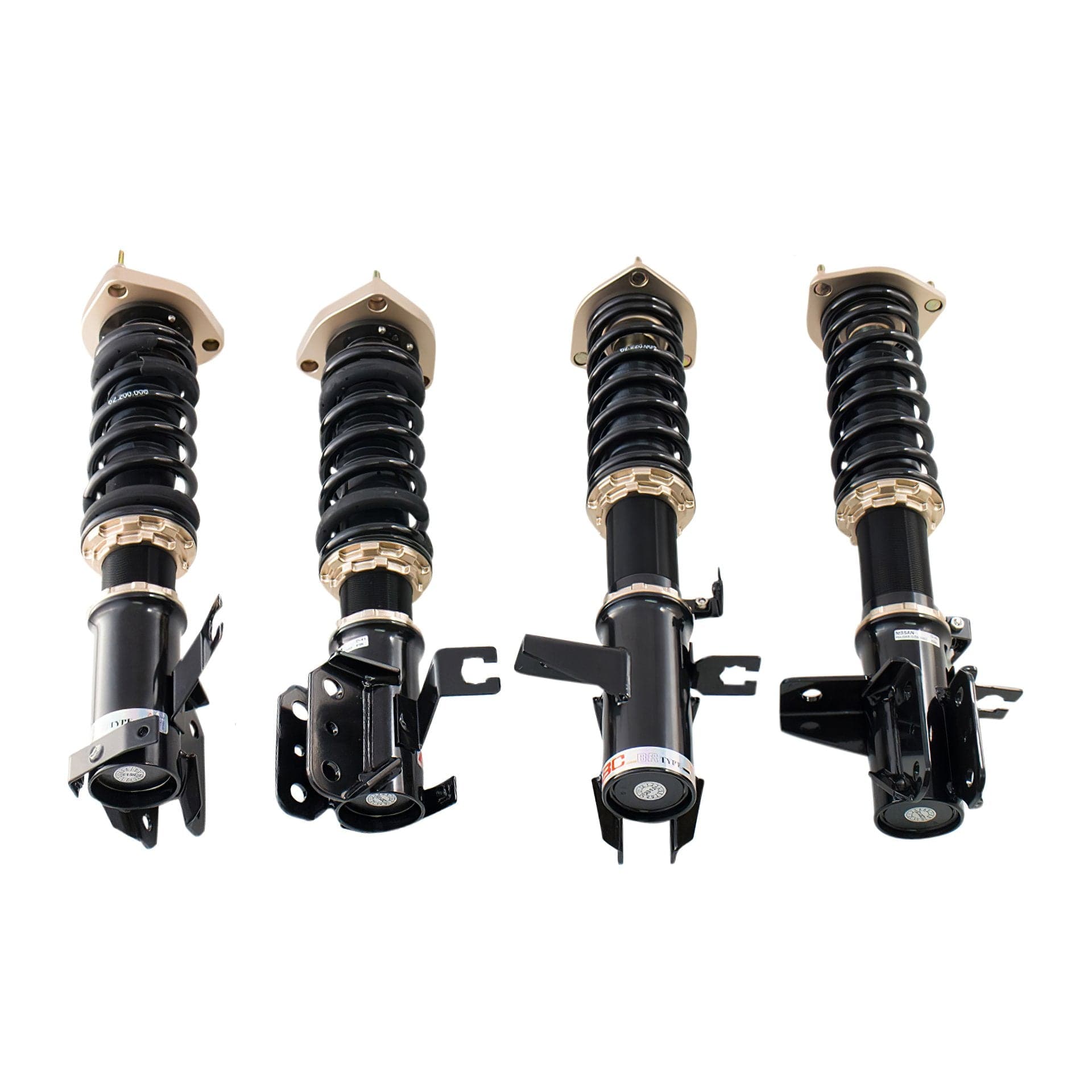 BC Racing BR Coilovers for 90-94 Nissan Pulsar GTIR AWD (D-41-BR)