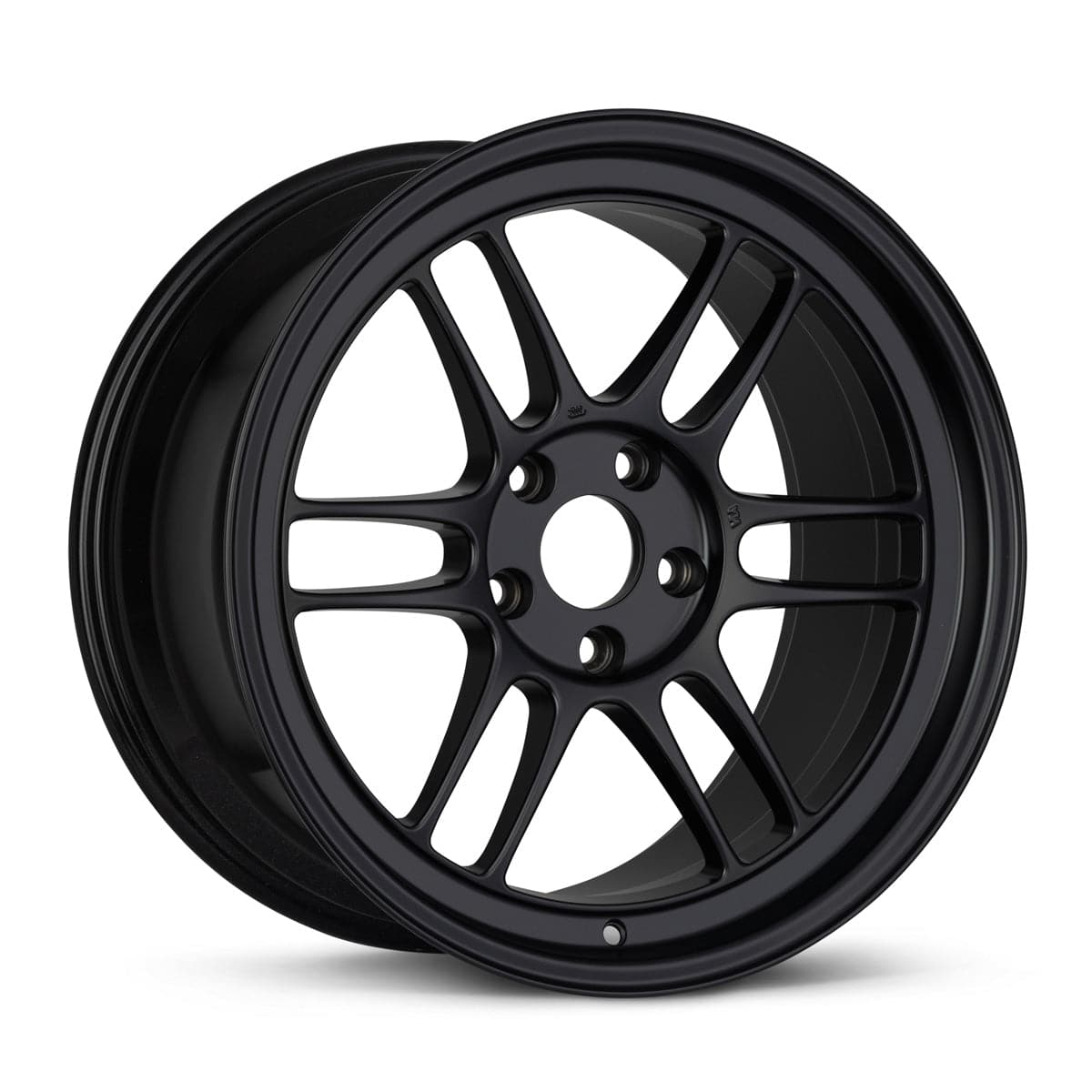 Enkei RPF1 18x9 5x114.3 35mm Offset 73mm Bore Black Wheel G35/350z (3798906535BK)