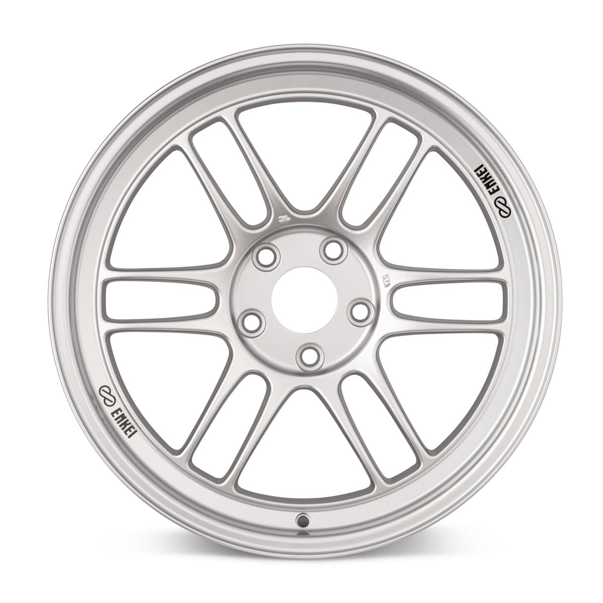 Enkei 03-07 Mitsubishi Evo 8/9 RPF1 17x8.5 5x114.3 30mm Offset 73mm Bore Silver Wheel (3797856530SP)