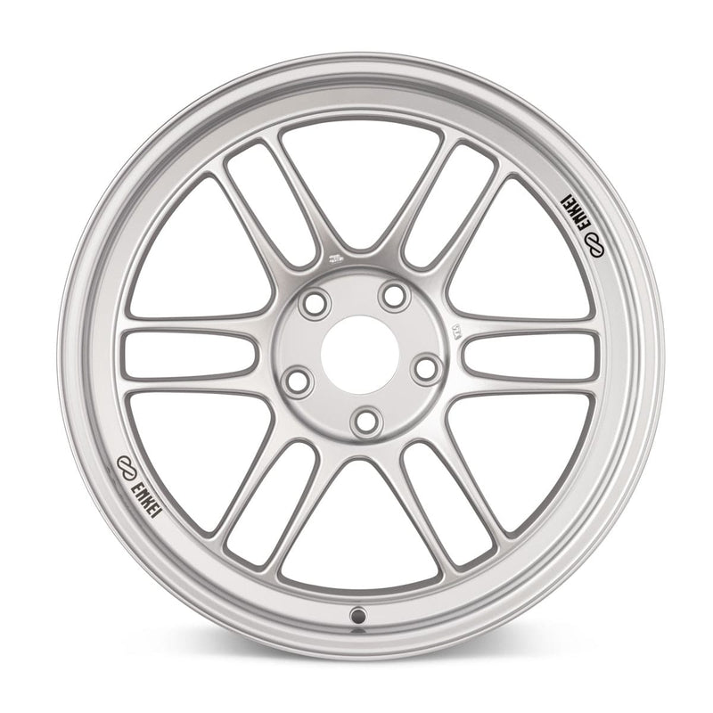 Enkei 03-12 RX8 / 93-98 Supra RPF1 18x8 5x114.3 35mm Offset 73mm Bore Silver Wheel (3798806535SP)