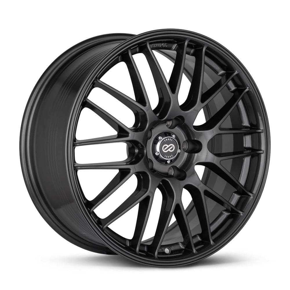 Enkei EKM3 17x7 5x114.3 38mm Offset 72.6 Bore Diameter Gunmetal Wheel (442-770-6538GM)