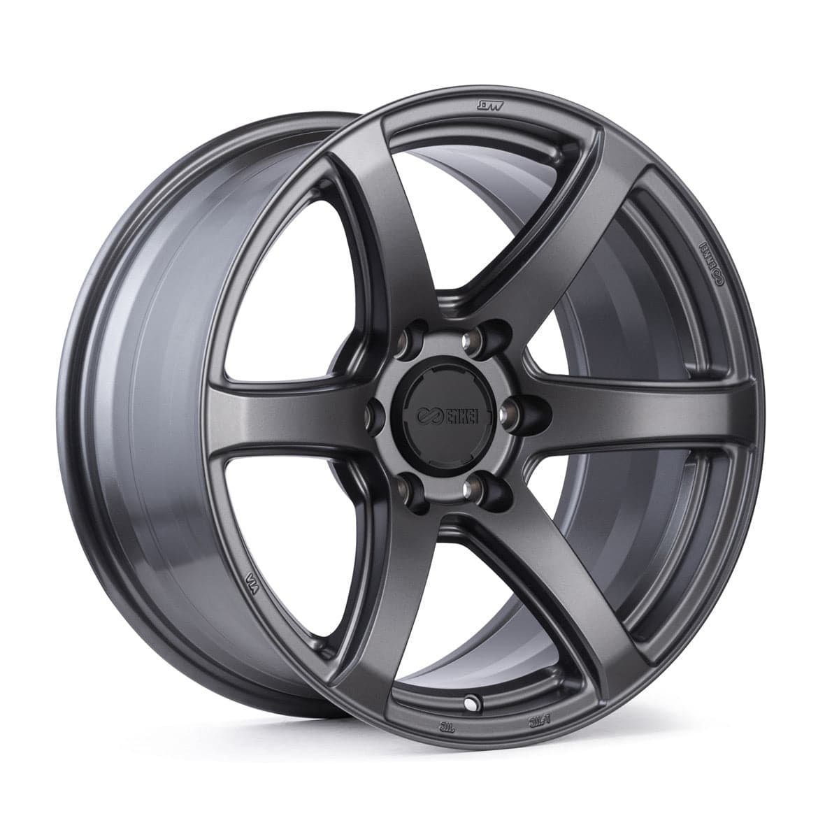 Enkei Cyclone 16x8 6x139.7 0mm Offset 106.1 Bore - Matte Gunmetal Wheel (enk538-680-8400GM)