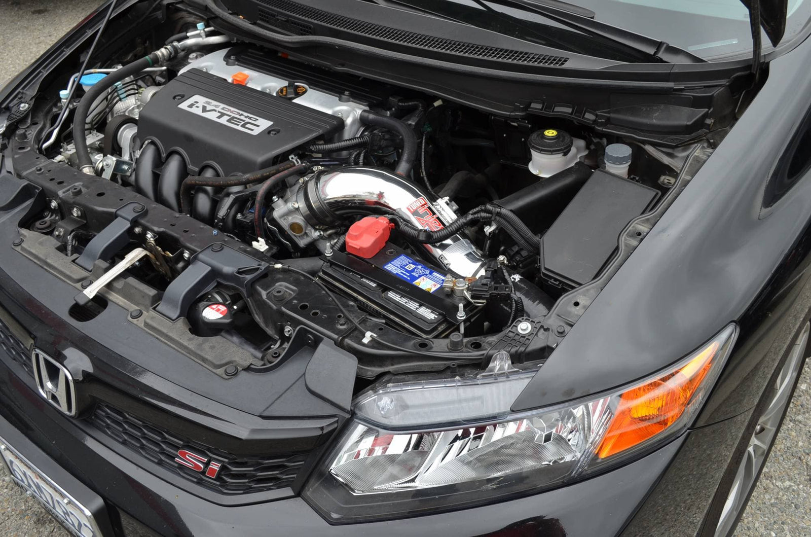 Injen 12-15 Honda Civic Si L4 / 13-15 Acura ILX L4-2.4L Black True Cold Air Intake w/ MR Tech (SP1575BLK)