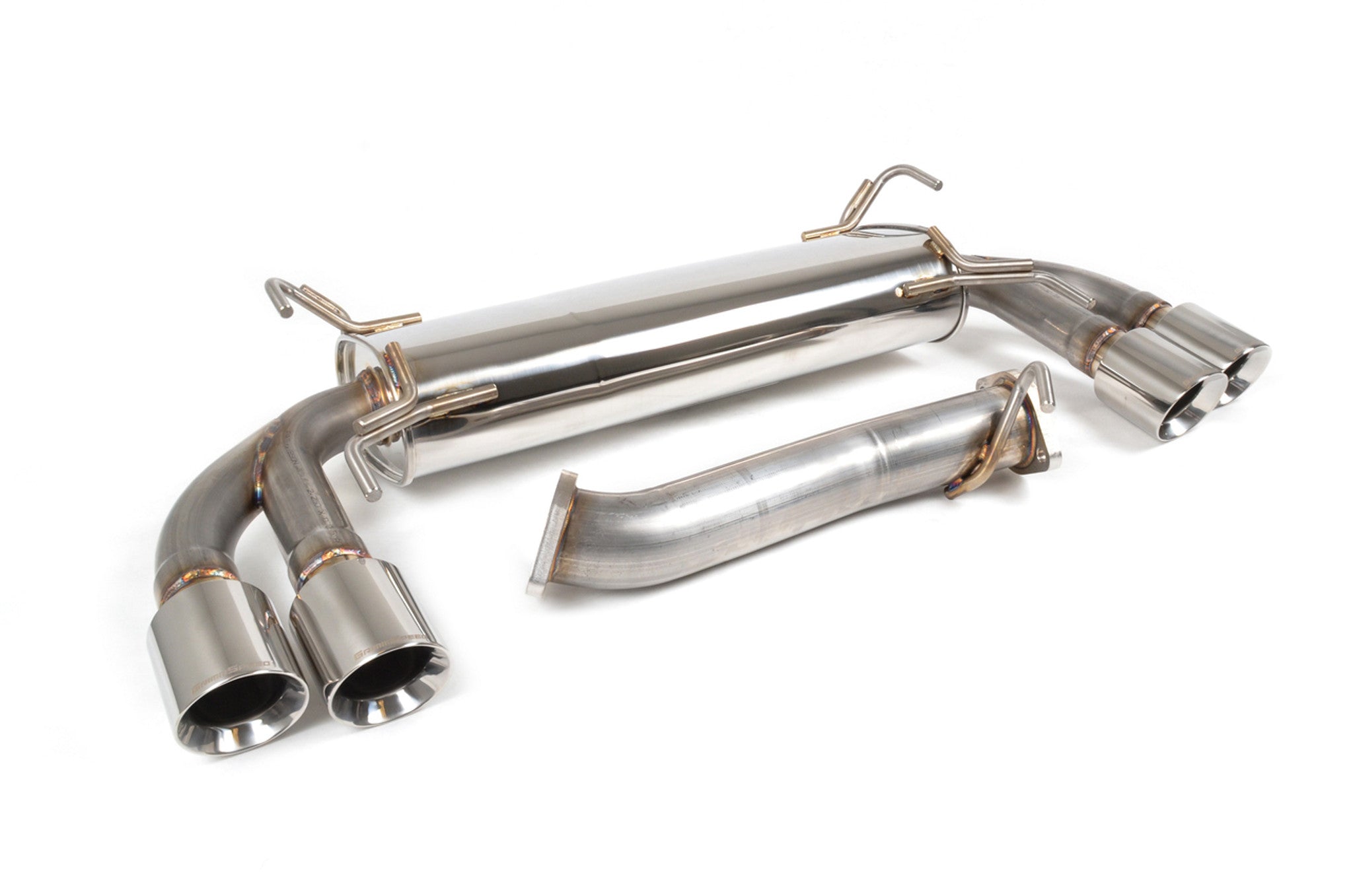 GrimmSpeed 11-14 Subaru WRX / 08-14 Subaru STI Hatch Non-Resonated Catback Exhaust System