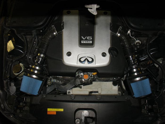 Injen 07-08 G35 4Dr 3.5L/09-13 G37/G37 IPL 2Dr 3.7L/08-13 G37 4Dr 3.7L V6 Black Short Ram Intake (SP1998BLK)