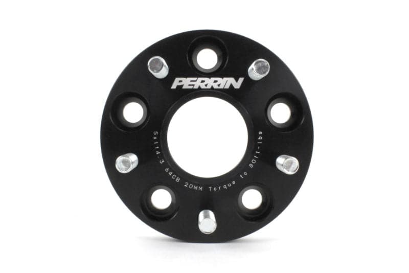 Perrin 17-22 Honda Civic Si 64.1mm Hub 5x114.3 20mm Wheel Spacers (One Pair)