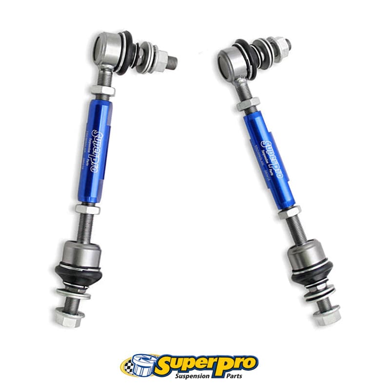 SuperPro 2003-2009 Lexus GX470 Base Rear HD Adjustable End Link Set - 12mm Studs (TRC1285V)