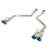 Remark Burnt Single Wall Axleback Exhaust for 2017+ Lexus IS200T / IS300 / IS350 RWD AWD