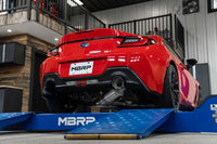 MBRP 12-22 Subaru BRZ / 17-22 Toyota GR86 / 13-16 Scion FR-S Stainless 3in Cat-Back-Single Rear Exit