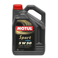 Motul 5L Synthetic Engine Oil Sport 5W50