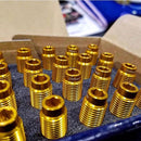 Project Kics 38mm Compression Bolts 12x1.50 - Gold