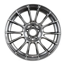 WedsSports SA-72R 17x9.5" +47 5x114.3 in Circuit Silver Wheel