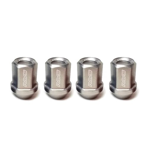 Rays Dura-Nut L32 Straight Type 12x1.25 Lug Nut Set 16 Lug 4 Lock Set - Gunmetal