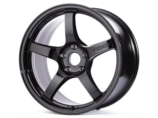 GramLights 57CR 19x9.5 +35 5x120 Wheel in Glass Black