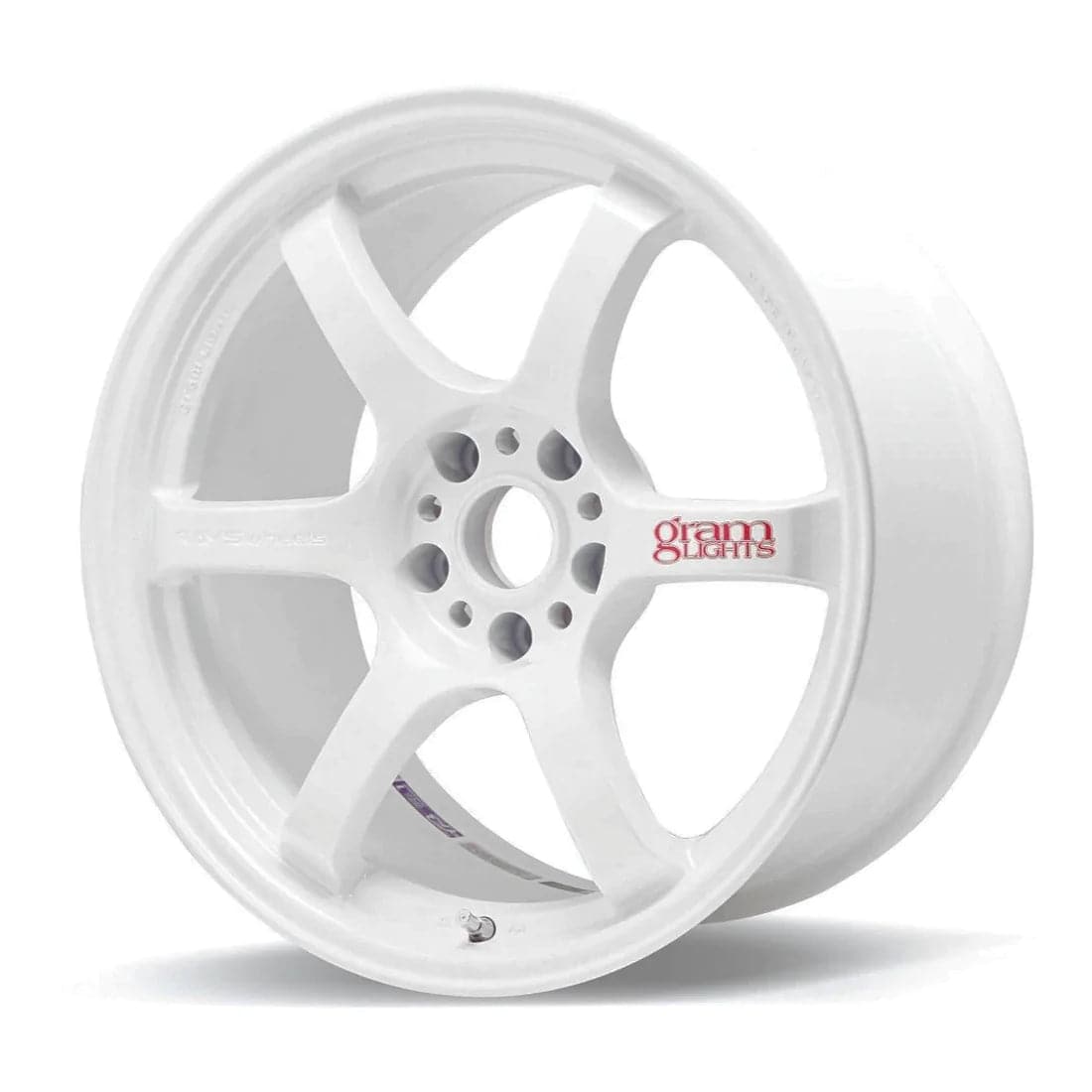 Gram Lights 57DR 18X9.5 +38 5x100 Ceramic Pearl Wheel