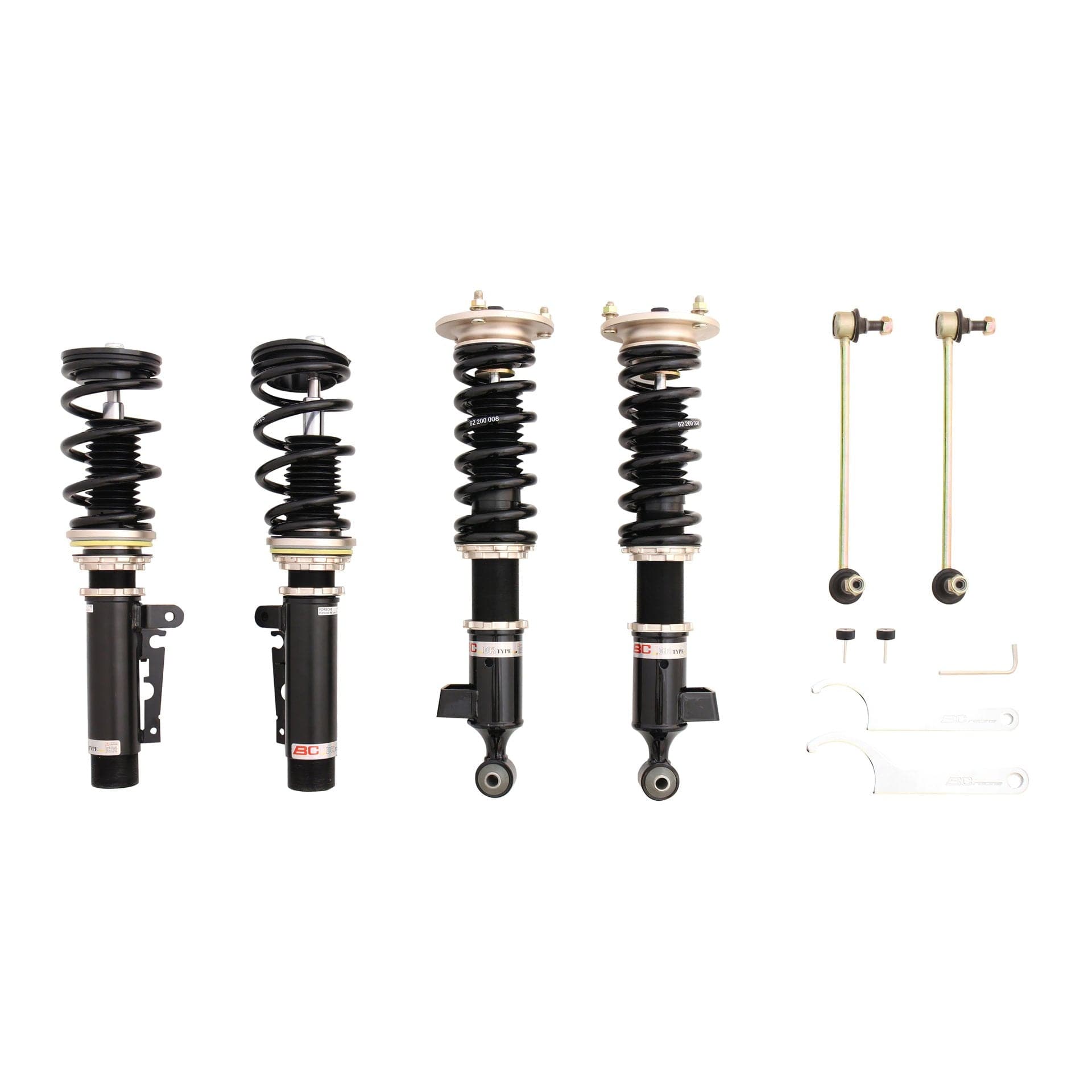 BC Racing BR Coilovers for 01-05 Porsche 911 Turbo AWD (Y-02-BR)