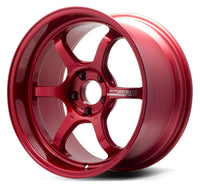 Advan R6 18x9.5 +45 5-120 Racing Candy Red Wheel