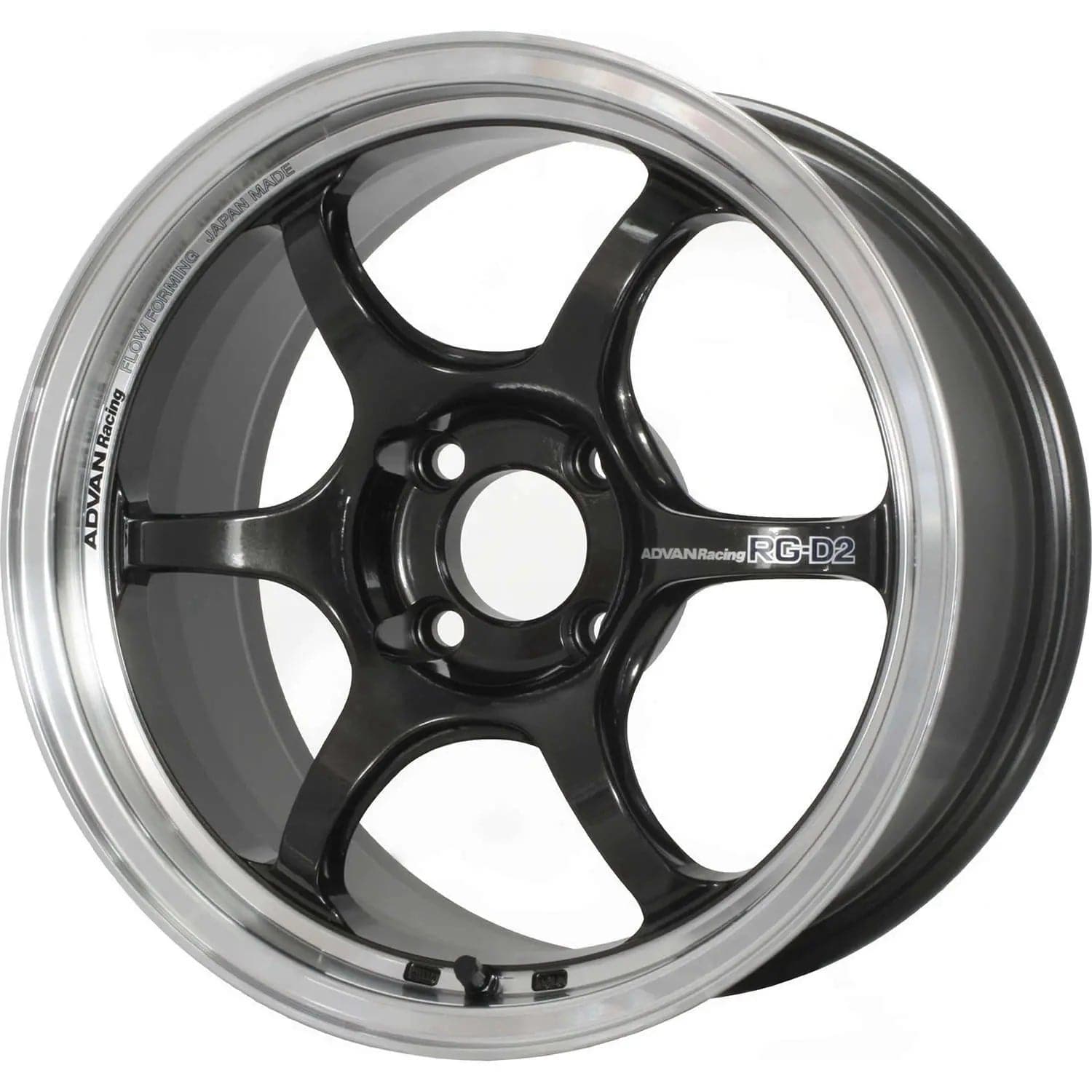 Advan RG-D2 17x9.0 +62 5-114.3 Machining & Black Gunmetallic Wheel