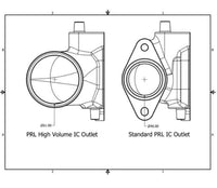 PRL Motorsports High Volume Intercooler Outlet for 2022+ Honda Civic 1.5T (PRL-HC11-IC-OUT-HV)