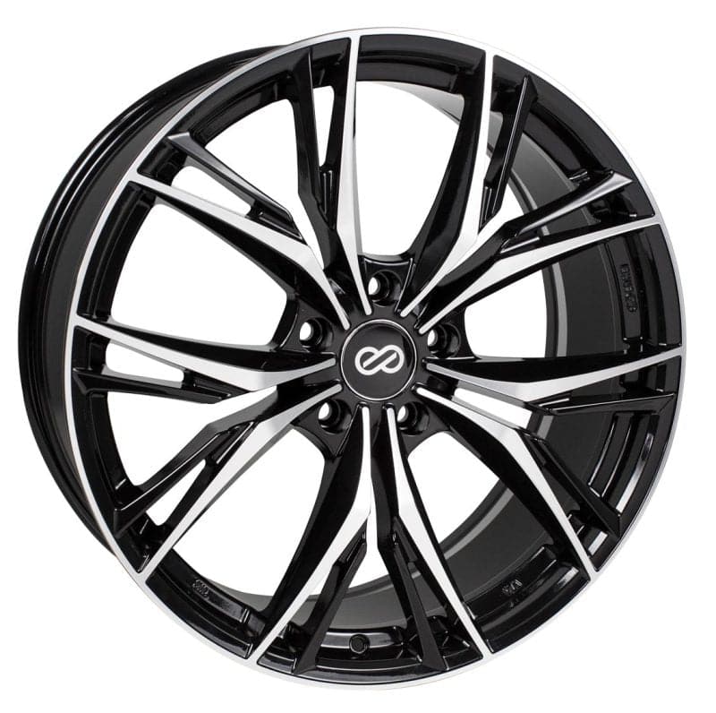 Enkei ONX 20x8.5 / 35mm / 5x112 / 72.6 - Black Machined Wheel (505-285-4435BKM)