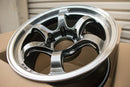 Advan RG-D2 17X8.5" -10mm 6x139.7 in Machining & Racing Hyper Black Wheel