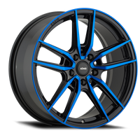 Konig Myth 19x8.5 5x114.3 ET40 Gloss Black w/ Blue Tinted Clearcoat