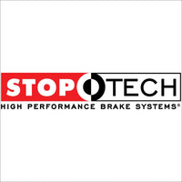 StopTech 07-13 Mazdaspeed3 Front BBK w/ Red ST-40 Calipers Slotted Zinc 332x32mm Rotors & Pads