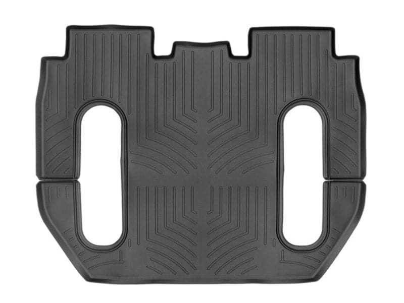 WeatherTech 2016+ Tesla Model X Rear FloorLiner - Black (6-Passenger Built Before 10/18/16) (448696)