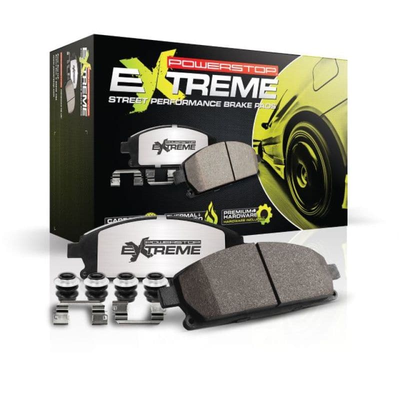 Power Stop 13-16 Subaru BRZ Rear Z26 Extreme Street Brake Pads w/Hardware (Z26-1114)