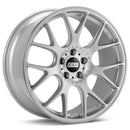 BBS CH-R 18x9" 5x120 +44 Brilliant Silver w. Polished Rim Wheel (CH133SPO)