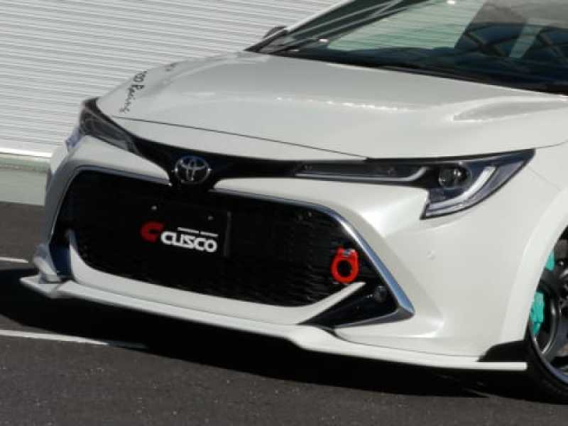 Cusco 19+ Toyota Corolla Hatchback Front Lip Spoiler (Primer/Unpainted) (1A9 820 F)